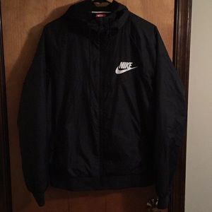 Nike Black Windbreaker